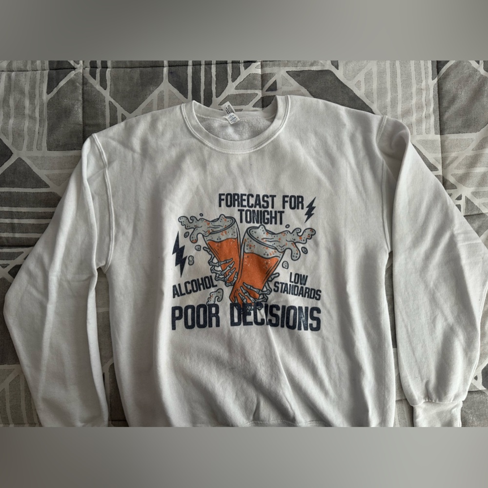 Custom crewneck sweatshirt